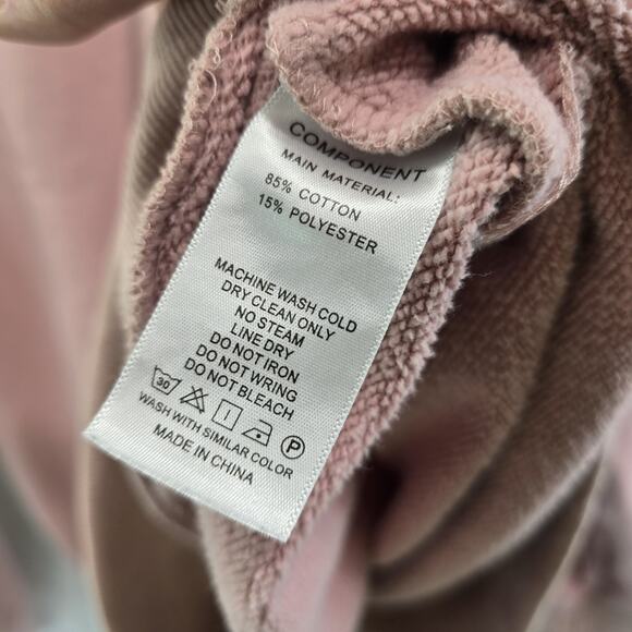 Heirloom Bridal Sweatshirt Womens XL Pink Pullover Crewneck Here Comes The Bride - Picture 8 of 12